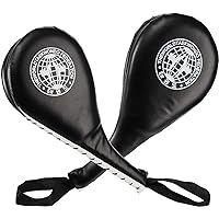 Nicunom 2 Pack Taekwondo Kick Pads, Durable Striking Pad Target TKD Karate Martial Arts Strike Targets Kickboxing Training, B