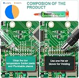 Flintronic 15g Lead Free Solder Paste 42Sn/58Bi Low Temp 138°C Syringe view 6