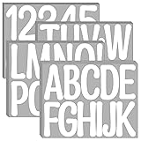 24 Sheets Large Letter Stickers 3 Inch 300 PCS