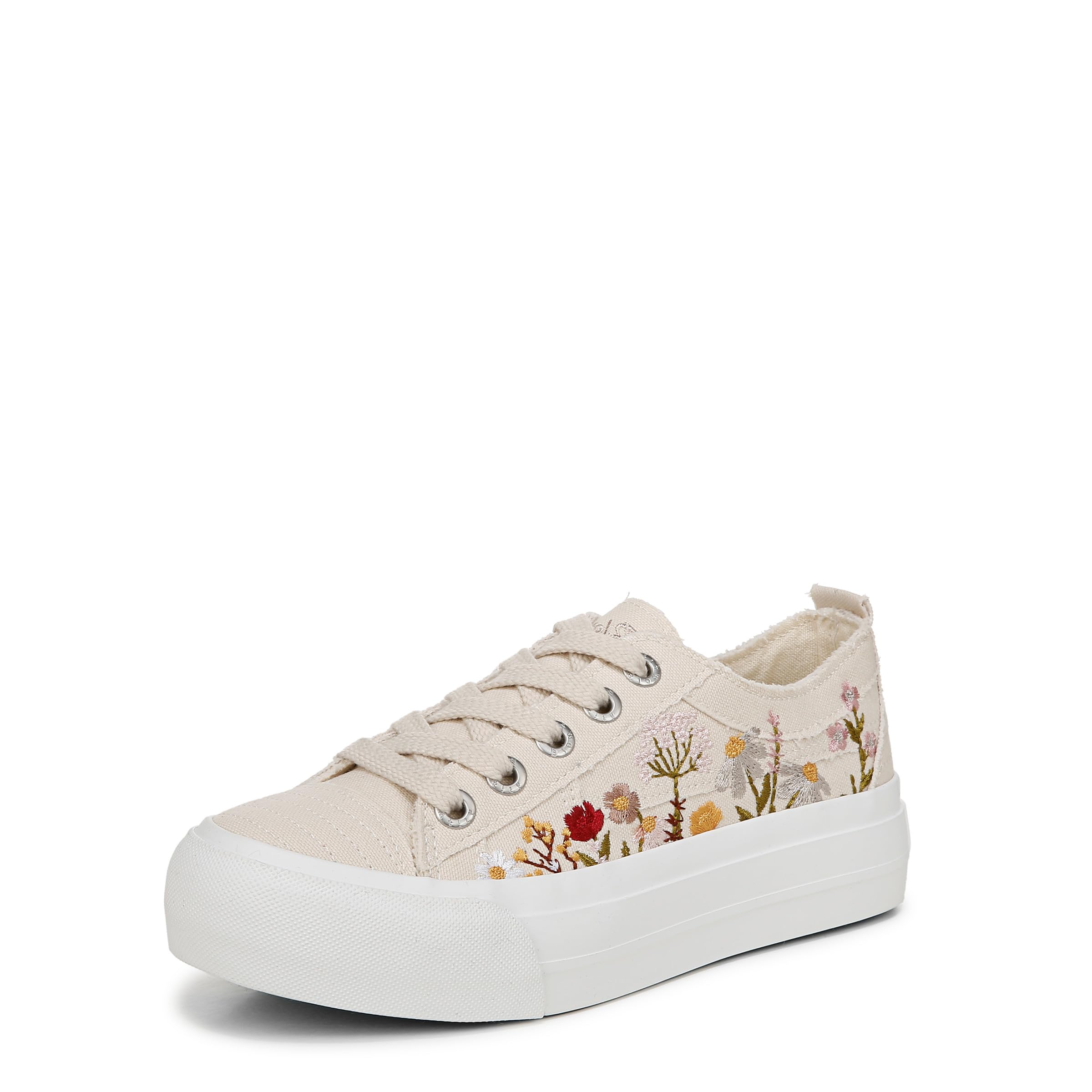 Blowfish Malibu Womens Sadie-Sun Platform Sneaker Sneaker White Desert Canvas 10 M Image