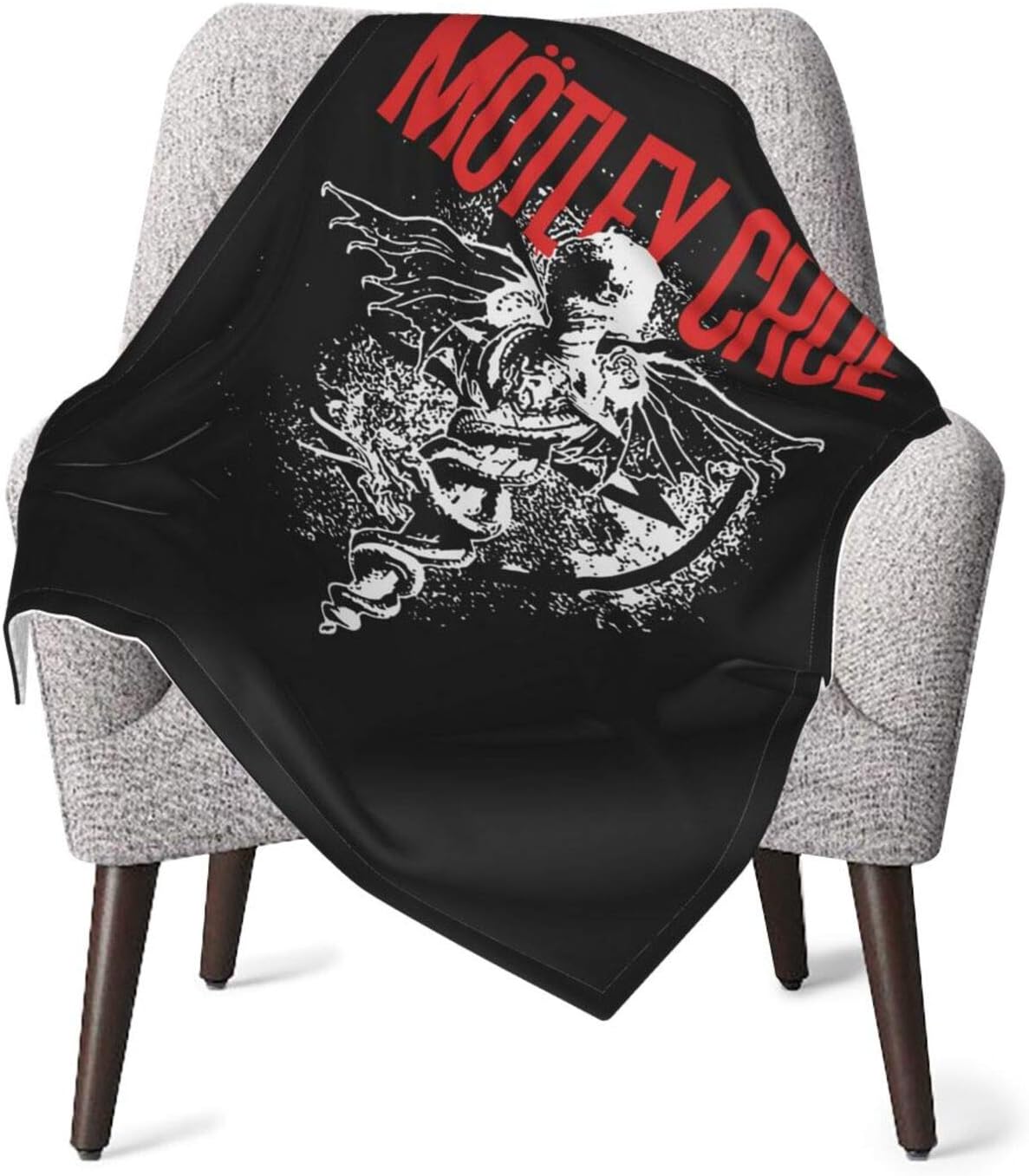 OPTIFISY Newborn Baby Blanket, Motley crue Baby Receiving Blankets For