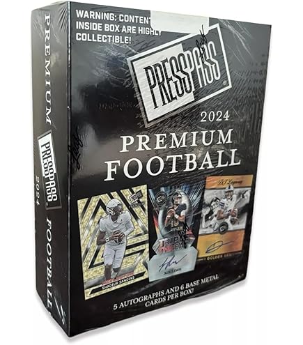 Amazon.com: 2024 Leaf Metal Football JUMBO box (14 cards incl. TEN