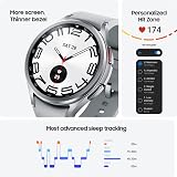 Samsung Galaxy Watch6 Classic Smartwatch 43mm Silver Fitness GPS Bluetooth UK view 4