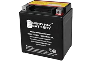 Mighty Max Battery YTX7L-BS 12V 6Ah Battery Replacement for HTX7L-BS, 44024 CTX7L-BS
