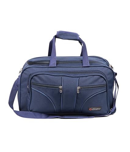 Bleu Polyester 53.34 cms Blue Travel Duffle (TB-509)