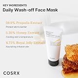 COSRX Full Fit Propolis Honey Overnight Mask 60ml Korean Skincare Hydration view 4