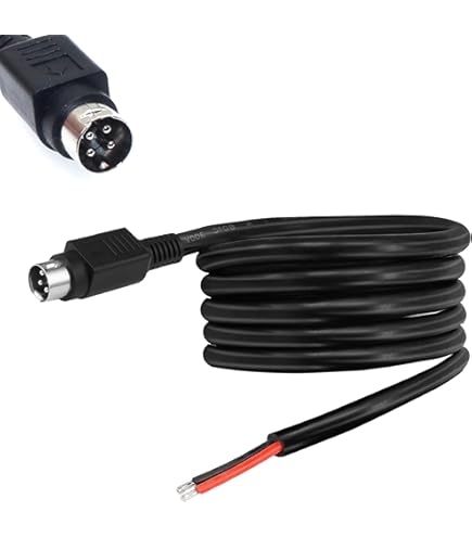 Eonvic Power IO Cable For Cognex Camera In Sight 2000 Series Visual Sensors In Sight 7000 8000 Zebra FXR90 Reader M12 12 Pin A Code Male To Flying