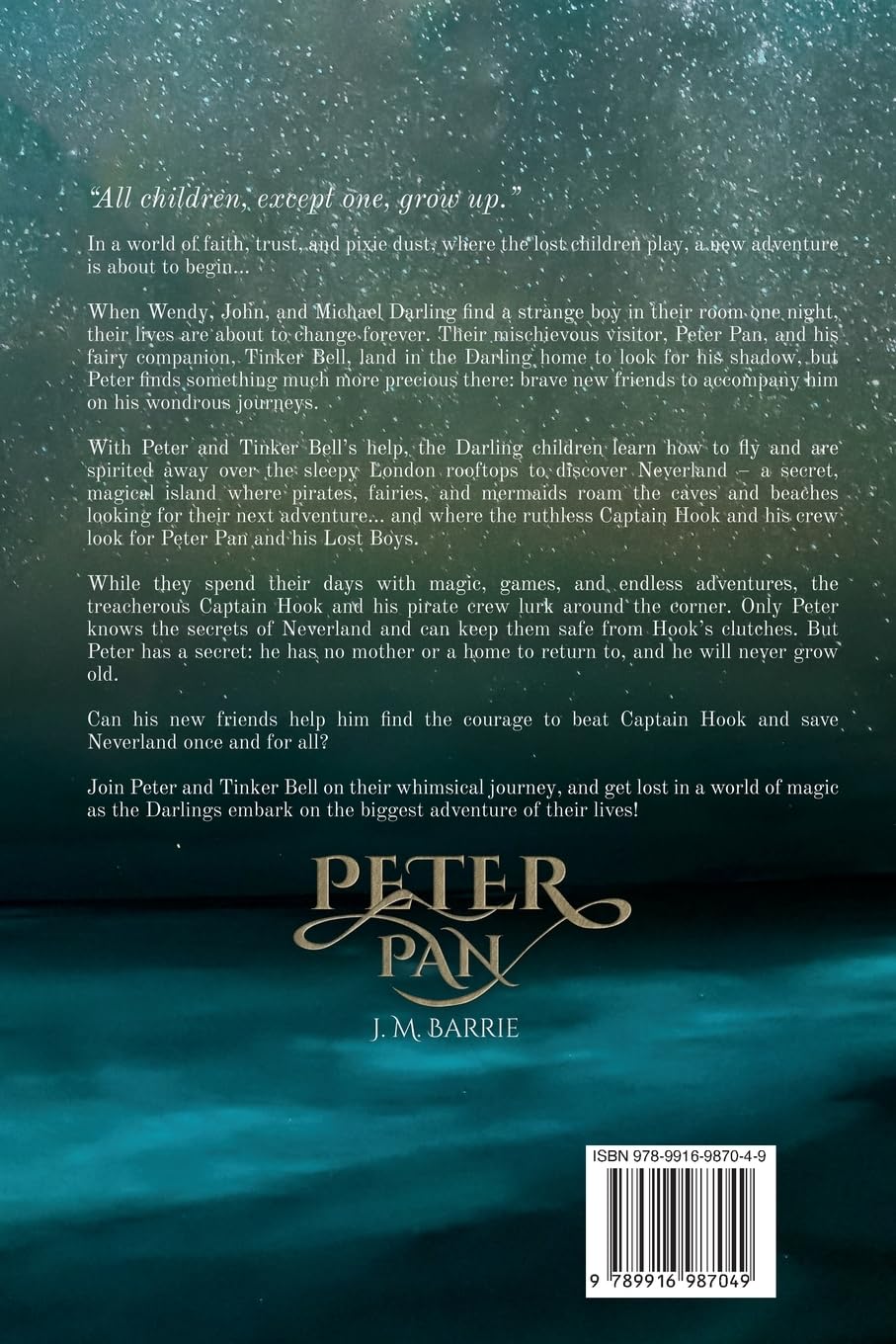 Peter Pan (Illustrated): The 1911 Classic Edition with Original Illustrations