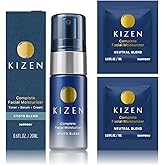 All-in-One | Face Moisturizer for Men | Anti Aging Face Cream for Men with Oak Extract | Anti Wrinkle Cream &amp; Facial Moisturizer (Kyoto Blend, 0.68 fl oz / 20ml + 2 Neutral Blend Sachets)
