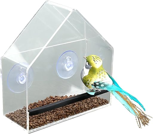 Amazon Com Jdonow Crystal Transparent Acrylic House Shape Window