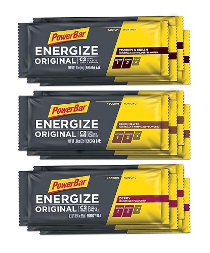 Powerbar PowerBar Energize Original – ‘The Original’ Energy Bar for Endurance ...