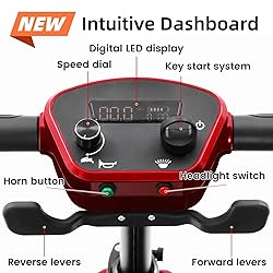 Mbxcooter MS20-F Foldable Mobility Scooter for