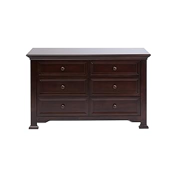 espresso baby dresser