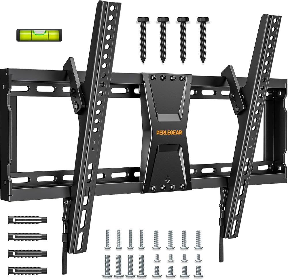 Perlegear TV Wall Bracket 37–82 inch Tilt Max 600x400 VESA 60kg
