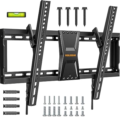Perlegear TV Wall Bracket 37–82 inch Tilt Max 600x400 VESA 60kg