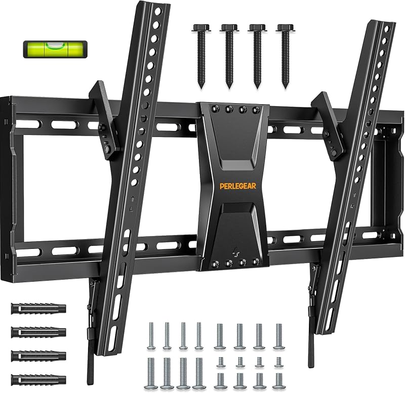 Perlegear TV Wall Bracket 37–82 inch Tilt Max 600x400 VESA 60kg
