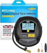 RING TyreInflate 1000 Rapid Digital Tyre Inflator Air Compressor PSI BAR kPa