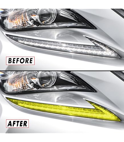 Precut Vinyl Smoke Tint Overlay For 2001-2005 Lexus IS 300 Tail Lights - Easy Install 6 thumbnail image