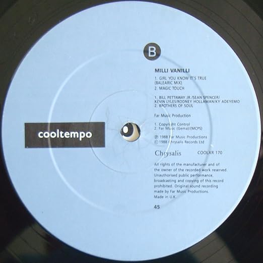 Milli Vanilli 2 X 2 2lp Milli Vanilli Amazon Com Music