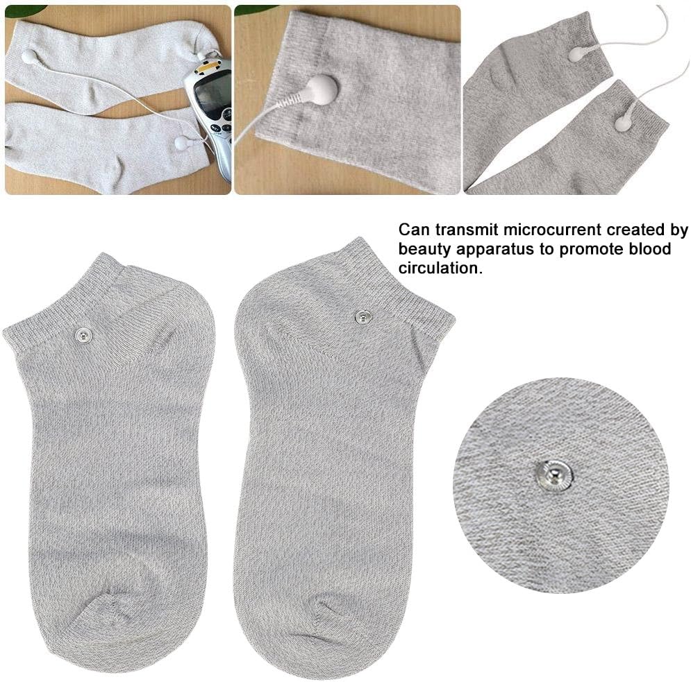 Conductive Sock Grounding Socks Electrode Pain Relief Massage Socks