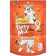 Purina Friskies Cat Treats, Party Mix Original Crunch - (Pack of 10) 2.1 oz. Pouches