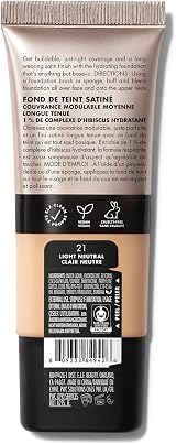 e.l.f. Soft Glam Foundation Medium Coverage Light Neutral 21 view 2