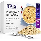 HMR Multigrain Hot Cereal, 10g Protein Breakfast, 18 Count | Hot Cereal &ndash; High-Protein Breakfast &ndash; Multigrain Cereal &ndash; 10g Protein &ndash; 18 Count
