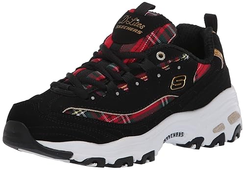 skechers d lites womens red