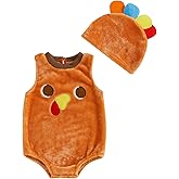 Dobeiokal Toddler Baby Girl Boy Halloween Costumes Animal Costume Plush Sleeveless Romper Hat Shoes Cute Cosplay Outfits