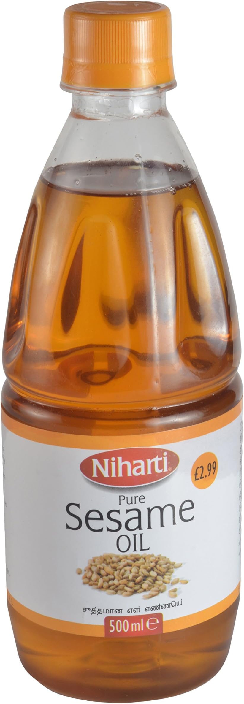 Niharti Pure Sesame Oil 500 ml (Pack of 6)