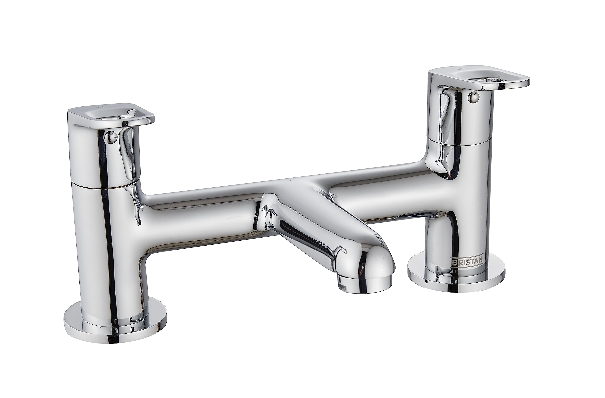 Bristan Essentials Iris Bathroom Taps, Bath Filler