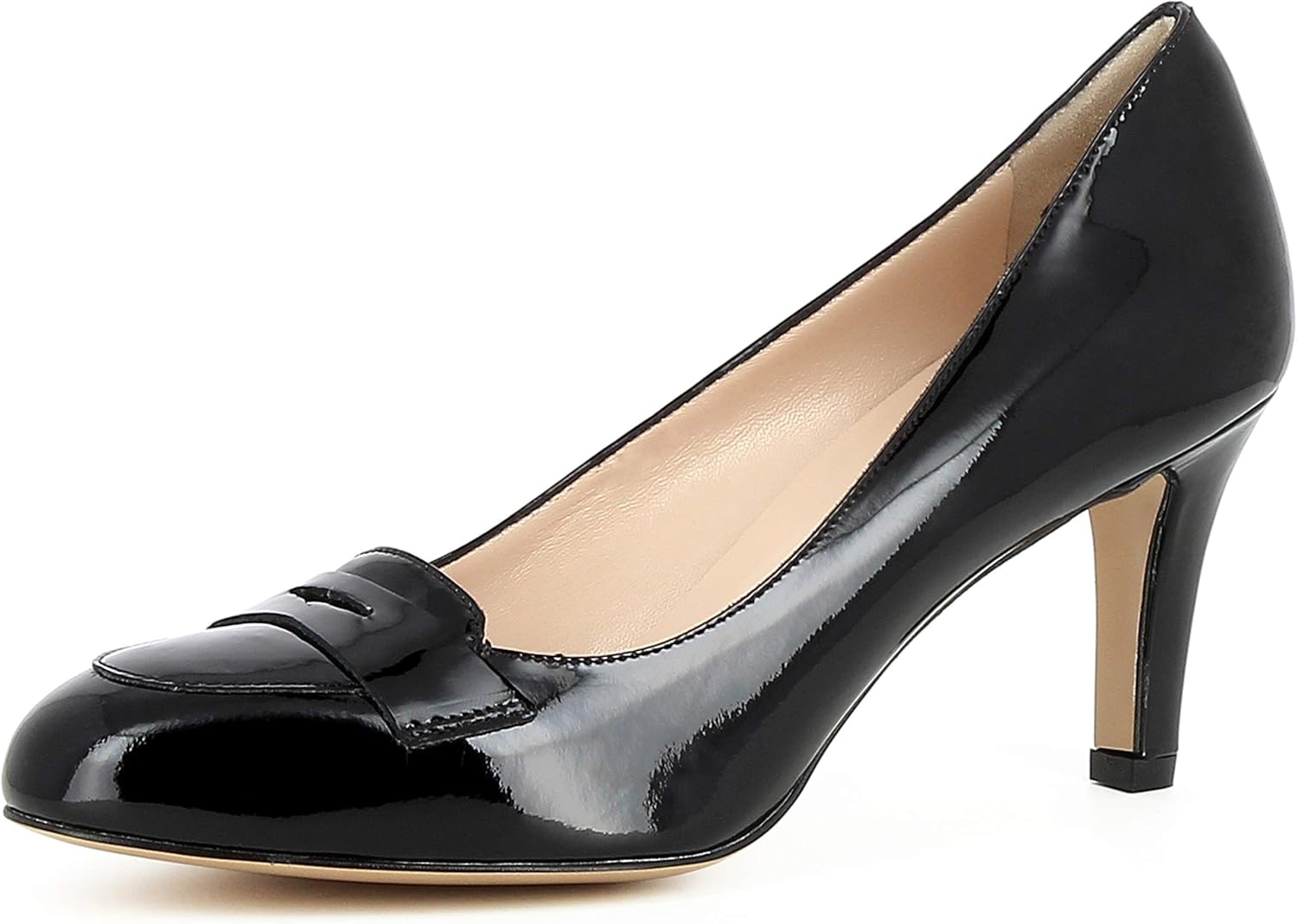 Evita Shoes Damen geschlossen Pumps, Schwarz (Schwarz), 35