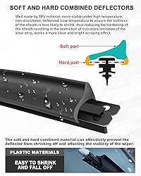 3 Factory Wiper Blades Replacement for
