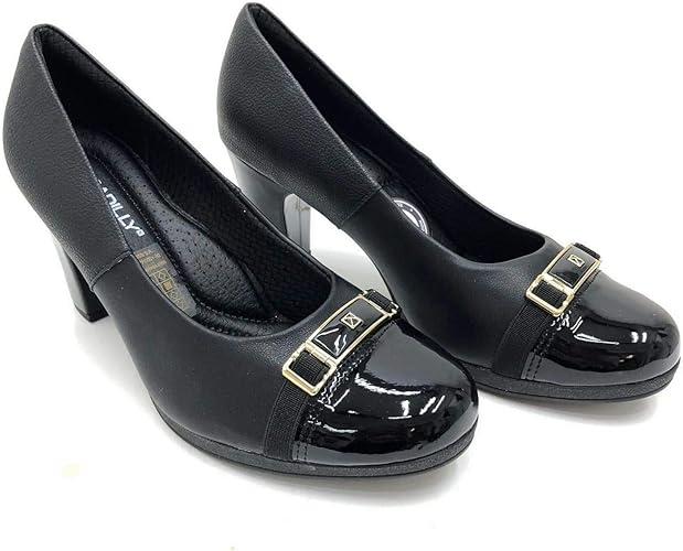 sapato com fivela feminino