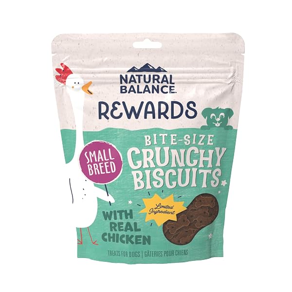 NATURAL BALANCE LIMITED INGREDIENT REWARDS CRUNCHY BISCUITS, BITE-SIZE...
