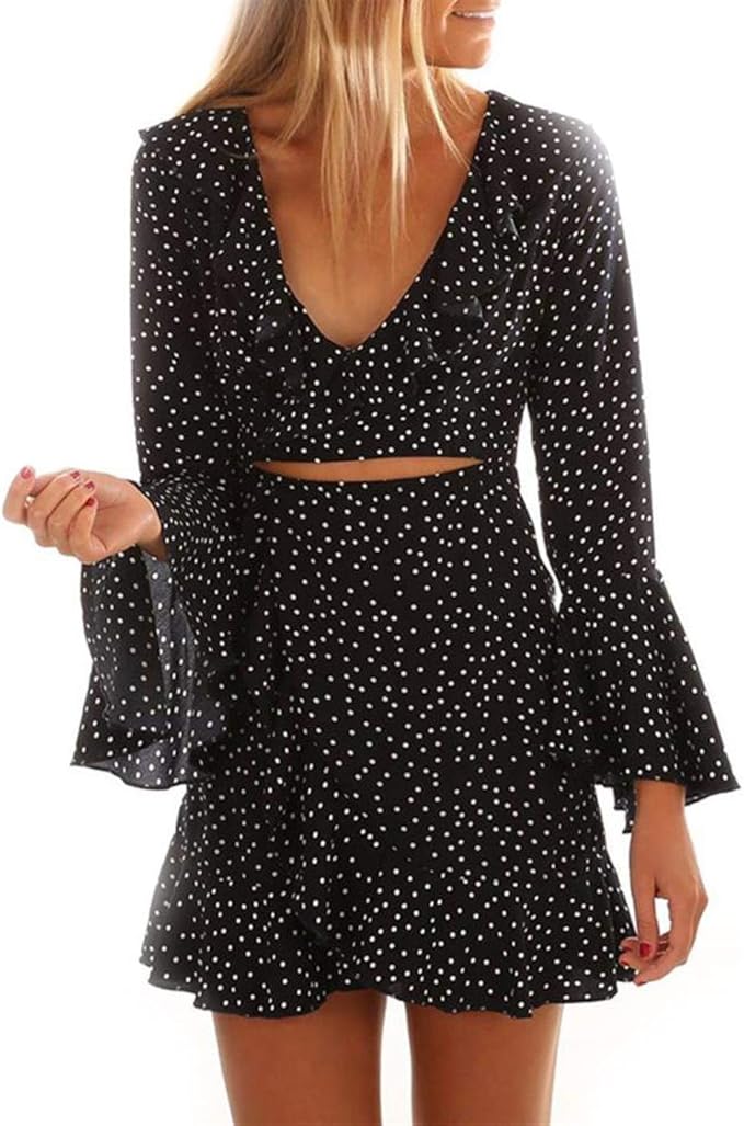 bow wrap dress