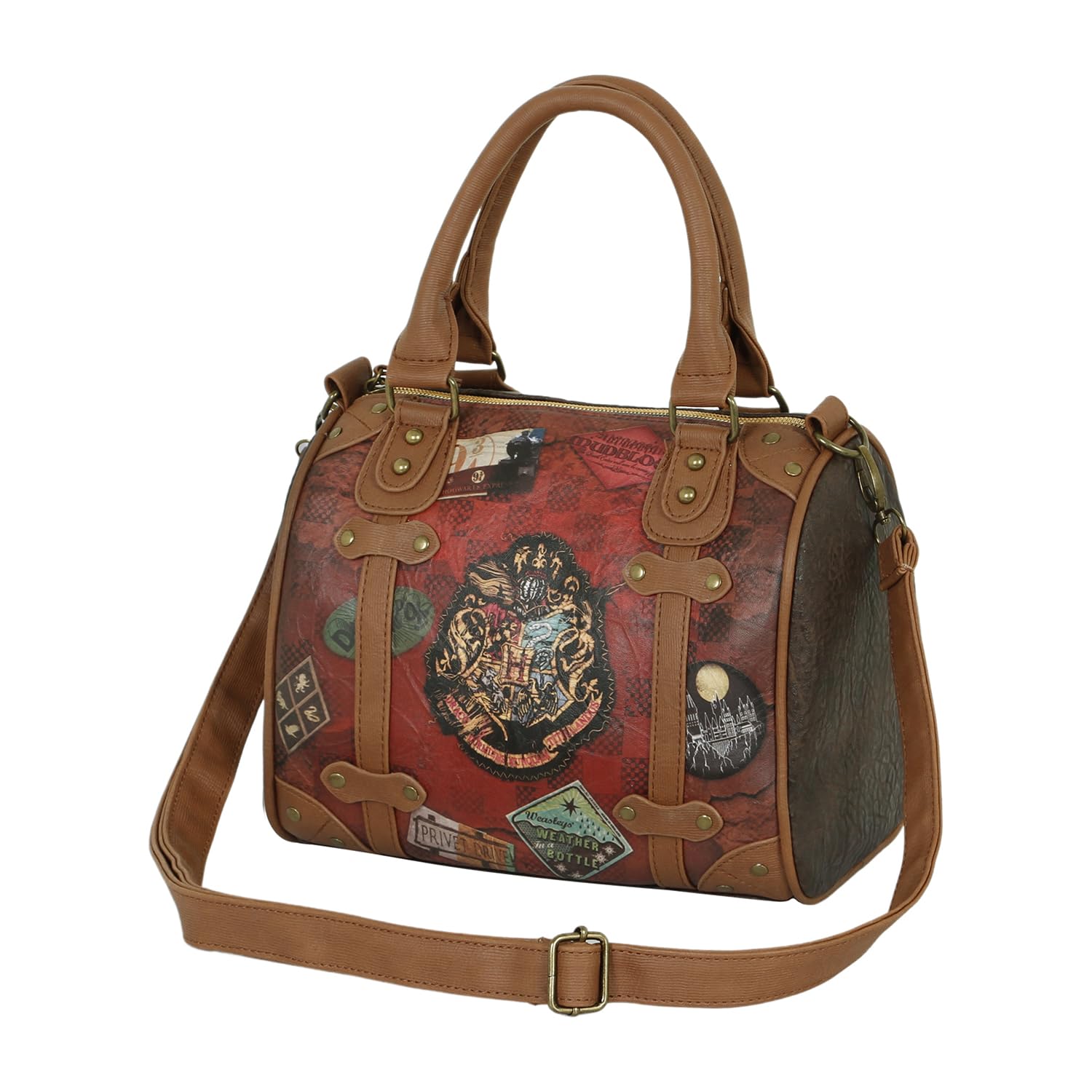 Harry Potter Railway-Small Chest Handbag, Brown