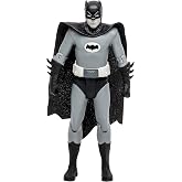 McFarlane DC Retro Wave 4 Batman 66 Action Figure, Batman, 6 Inch | DC Retro Batman 1966 6 Inch Action Figure - Batman Black &amp; White Variant