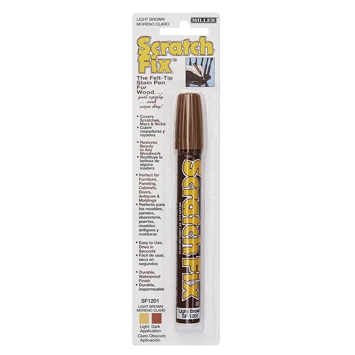 Buy Miller SF1201 Wood Stain Scratch Fix Pen / Wood Repair Marker