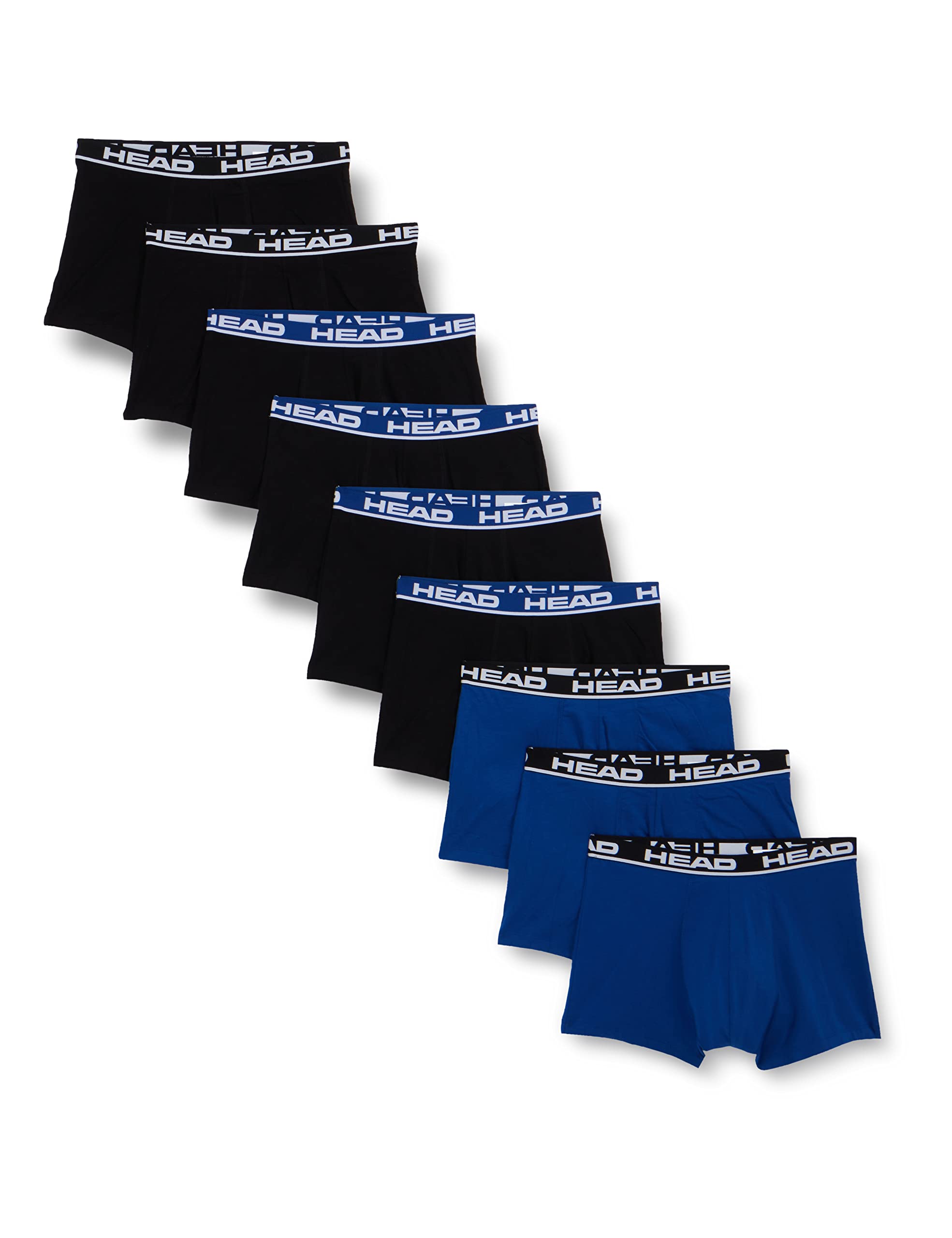 HEAD Herren Boxer Unterwäsche, Black/Blue, XL EU