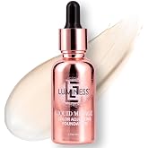 LUMINESS Liquid Mirage Color Changing Foundation for Mature Skin, Skincare-Infused Makeup with Hyaluronic Acid &amp; Vitamin E, Hydrating Liquid Foundation &amp; Concealer Hybrid, Hypoallergenic (Fair)