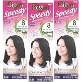 Bigen Speedy Conditioning Color Refill: 8 Natural Black - 3 Pack