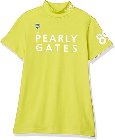 Amazon パーリーゲイツ レディース 半袖 ハイネックシャツ Coolmax 吸水速乾 インナー ゴルフ 055 130 ライム 日本 0 S 日本サイズs相当 ゴルフシャツ 通販