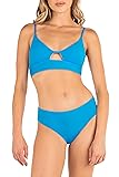 Hurley Women's Standard Solid Full Bottom, Blue