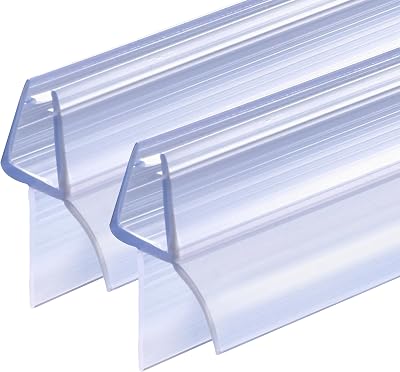 ITTISO Shower Screen Seal Strip 2 x 100 cm for 4/5/6 mm Glass