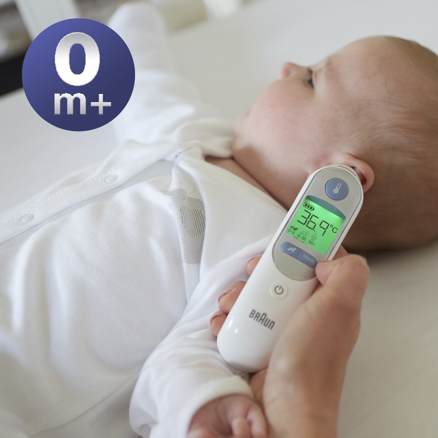 Braun Thermoscan 7 IRT6520 Thermometer (European Version),Clear: Industrial & Scientific