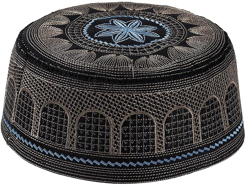 BOZONLI Muslim Hat Islam Prayer Cap, Male Turkish Arabia Hui Ramadan