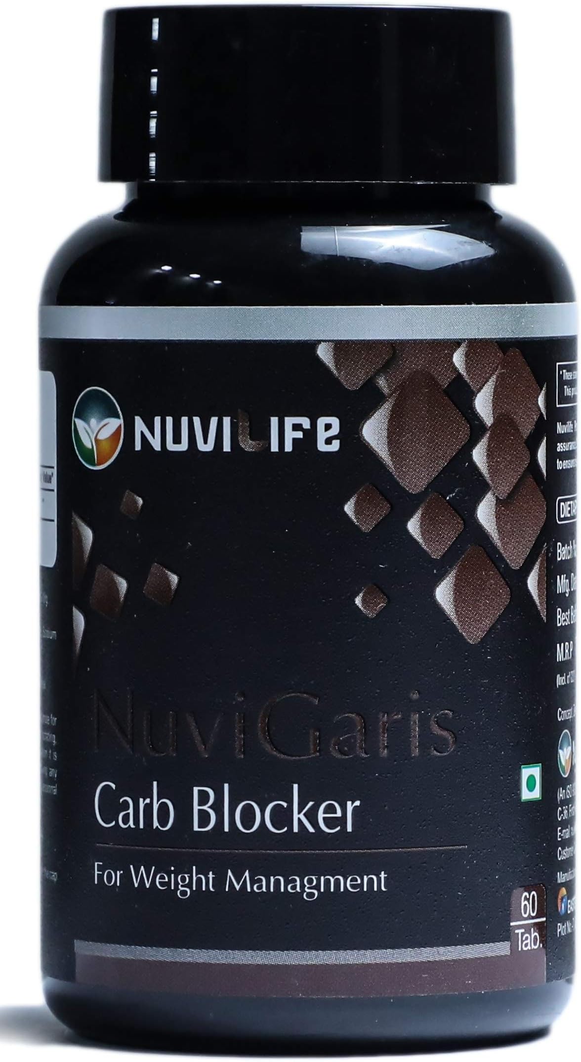 Nuvilife NuviGaris Carb Blocker Weight Management (60 Tablet)