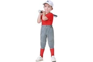 MIVEI 2T/3T/4T/5T to Youth Toddler Boys Knicker Baseball Pants Kids Gilrs Softball Tball Tee Ball Pant Belt Loops Side Piped
