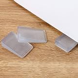 Tahikem 8 Pcs Plastic Clear Table Leveling Shims Wedges 50x30x2/10mm view 6
